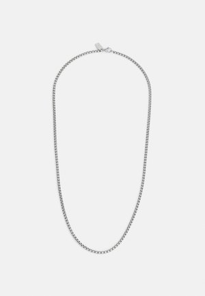 Orelia ROUND BOX CHAIN NECKLACE UNISEX - Kaelakee - silver-coloured