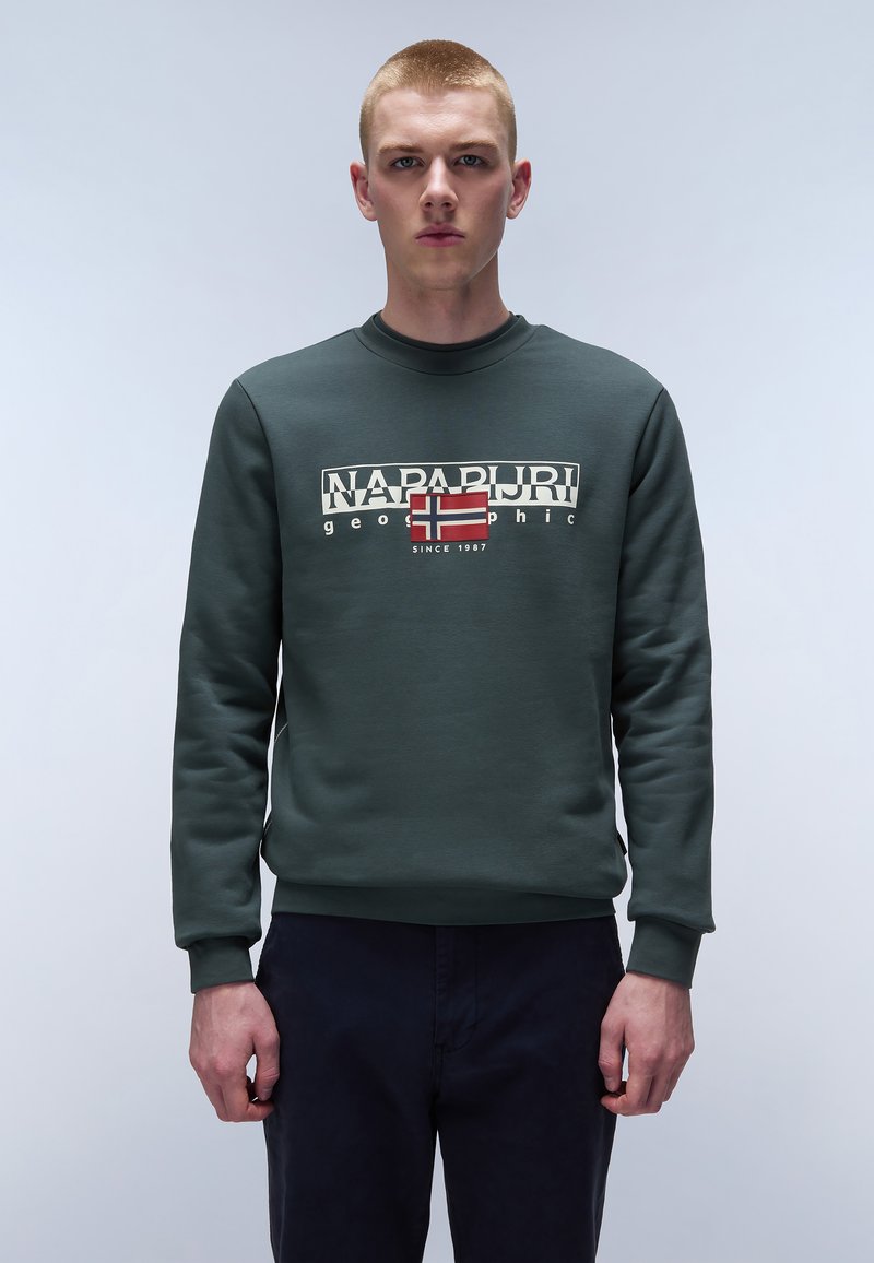 Napapijri AYLMER WINT - Sweater - green urban