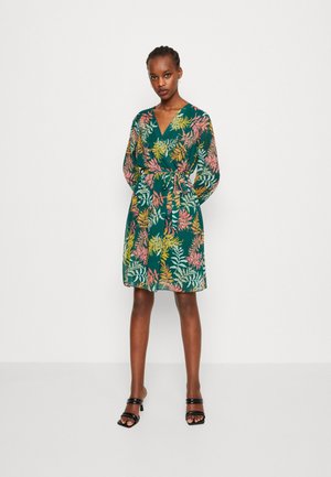 WAL G. CRUISE COLLECTION TROPICAL WRAP DRESS - Robe de jour - multicoloured