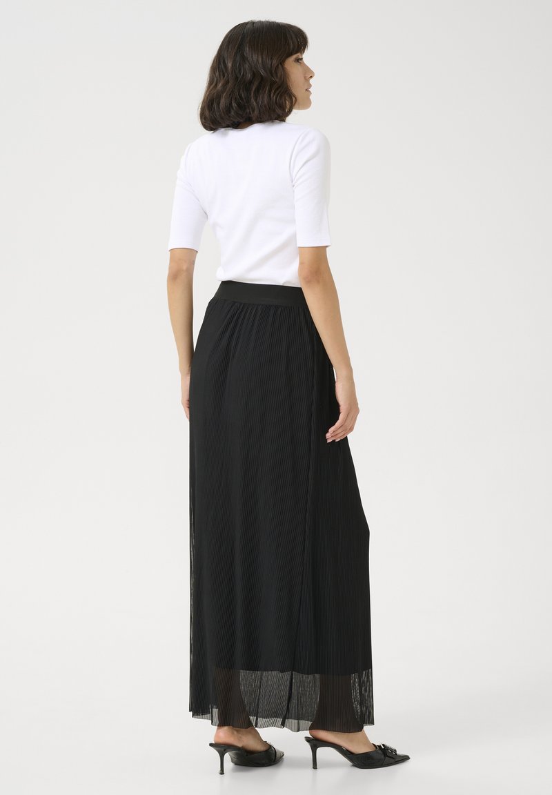 Kaffe LIVA Pleated skirt black deep cc/black