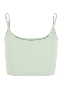 Karl Kani SMALL SIGNATURE 2-PACK ESSENTIAL CROP - Felső - off white mint