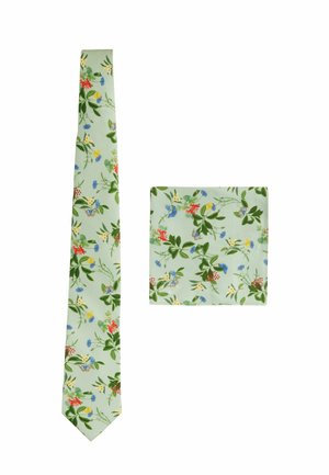 Next REGULAR - KEW GARDENS FLORAL SET  - Einstecktuch - green