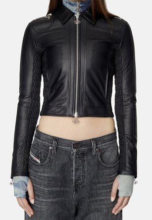 Veste en cuir - black