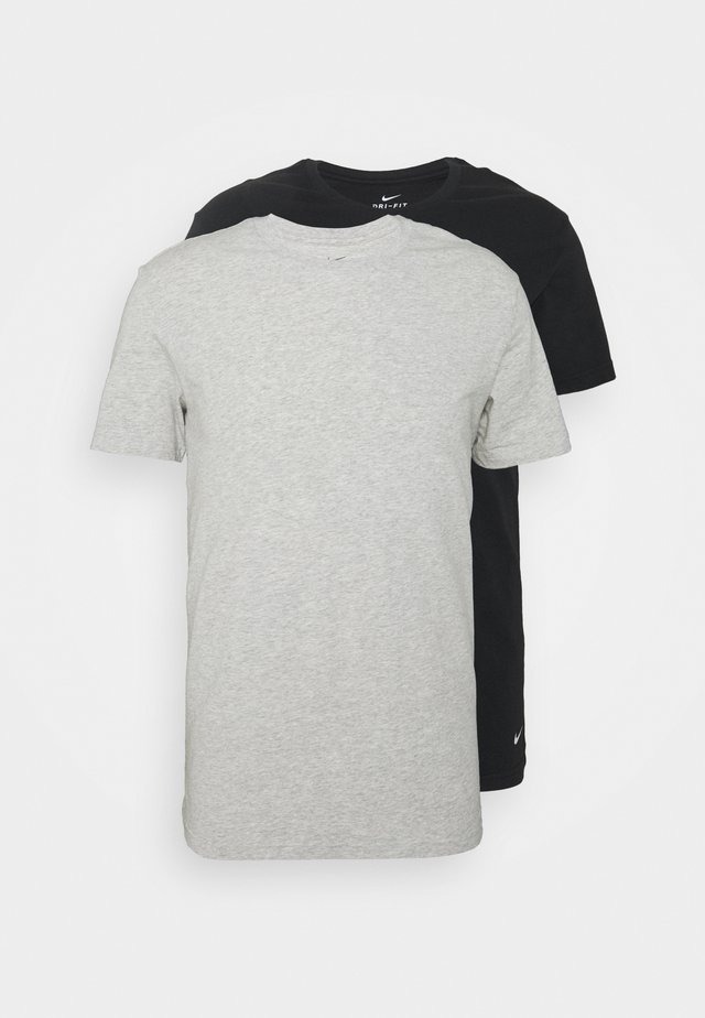 CREW NECK 2 PACK - Maglietta intima - grey