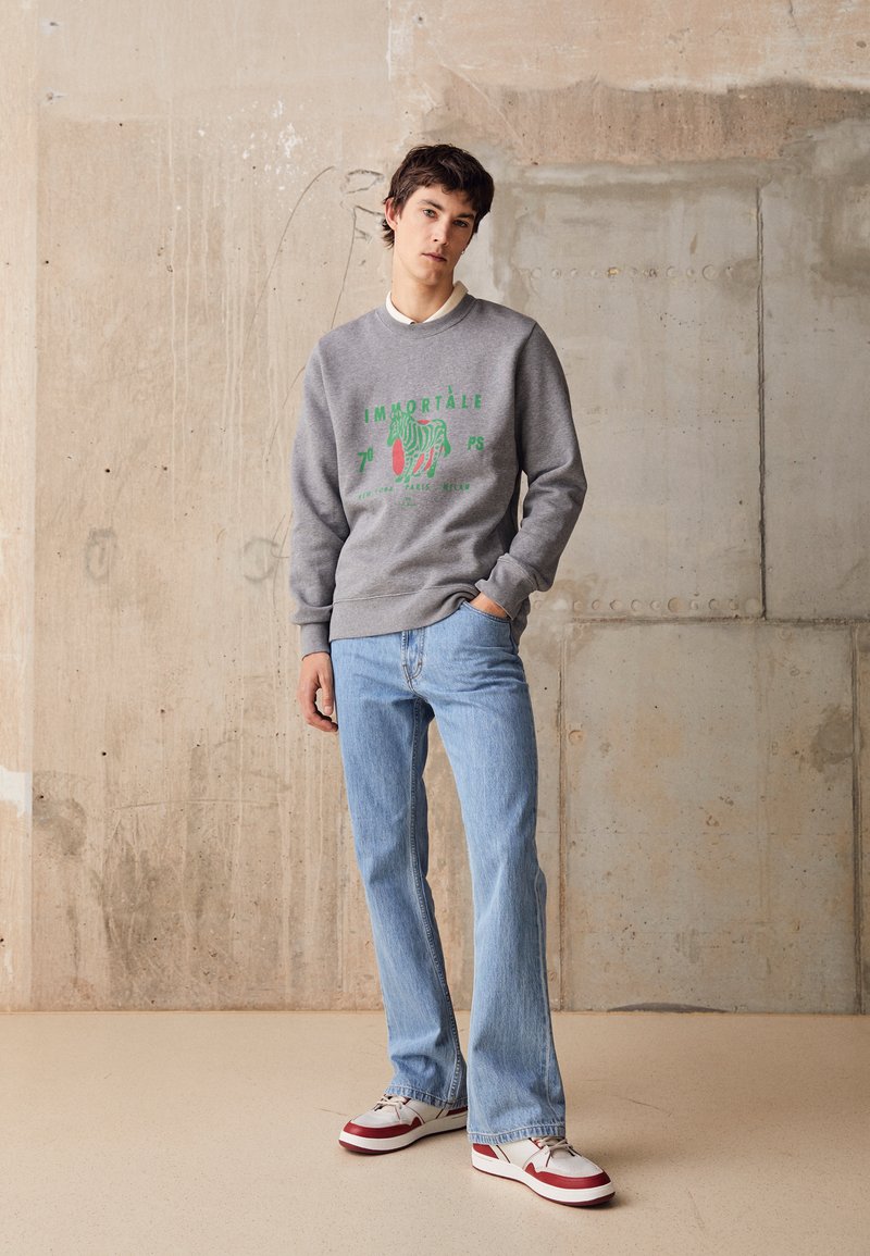 Herren T-shirts & Polos | PS Paul Smith IMMORTALE Sweatshirt grey/grau - RG33440 Herren T-shirts & Polos | PS Paul Smith IMMORTALE Sweatshirt grey/grau - RG33440