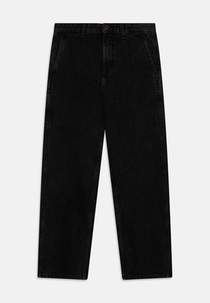 JJICHRIS JJUTILITY - Jeans Relaxed Fit - black denim
