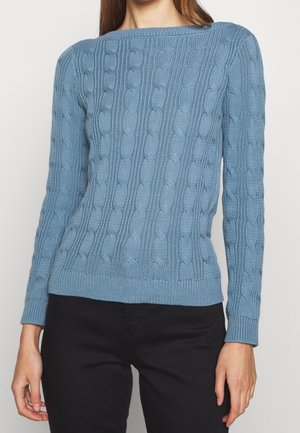 Strickpullover - light blue