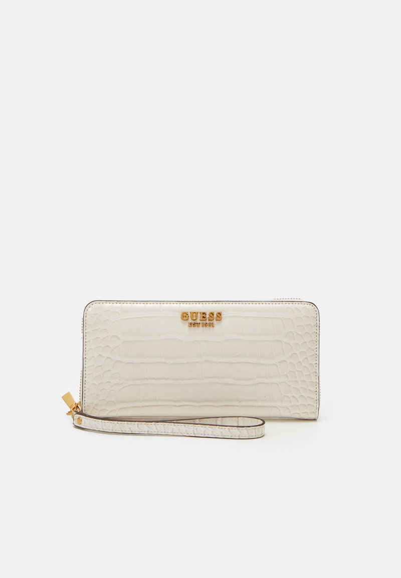 Guess LAUREL LARGE ZIP AROUND - Punge - stone