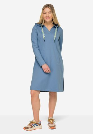 LAURASØN KAPUZE - Vapaa-ajan mekko - dove blue