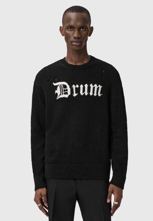 DRUM CREW - Trui - black chalk white