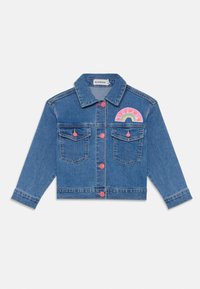 Billieblush - EXCLUSIVE JUNIOR JACKET UNICORN - Jeansjakke - denim blue Miniatyrbilde 1