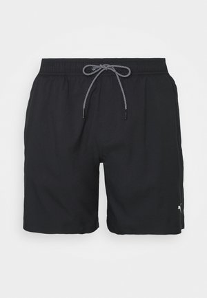 SWIM MEN MEDIUM LENGTH - Shorts da mare - black