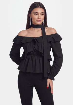 faina, Camicetta - black