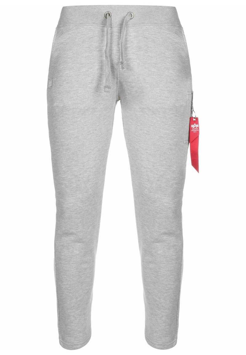 Alpha Industries XFIT Tracksuit bottoms grey heather/grey Zalando.de