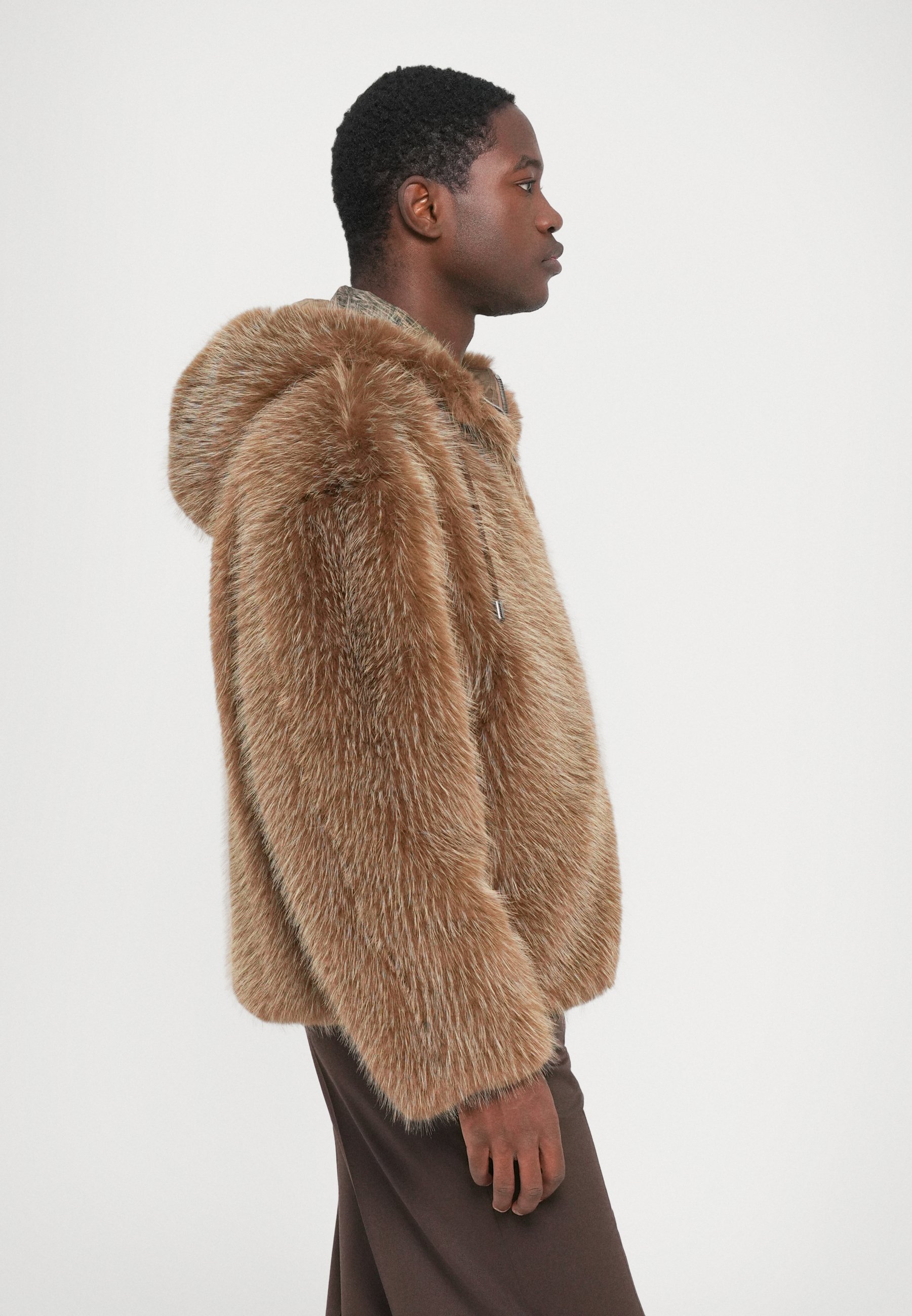 Emporio Armani BLOUSON JACKET - Winter jacket - otter/brown