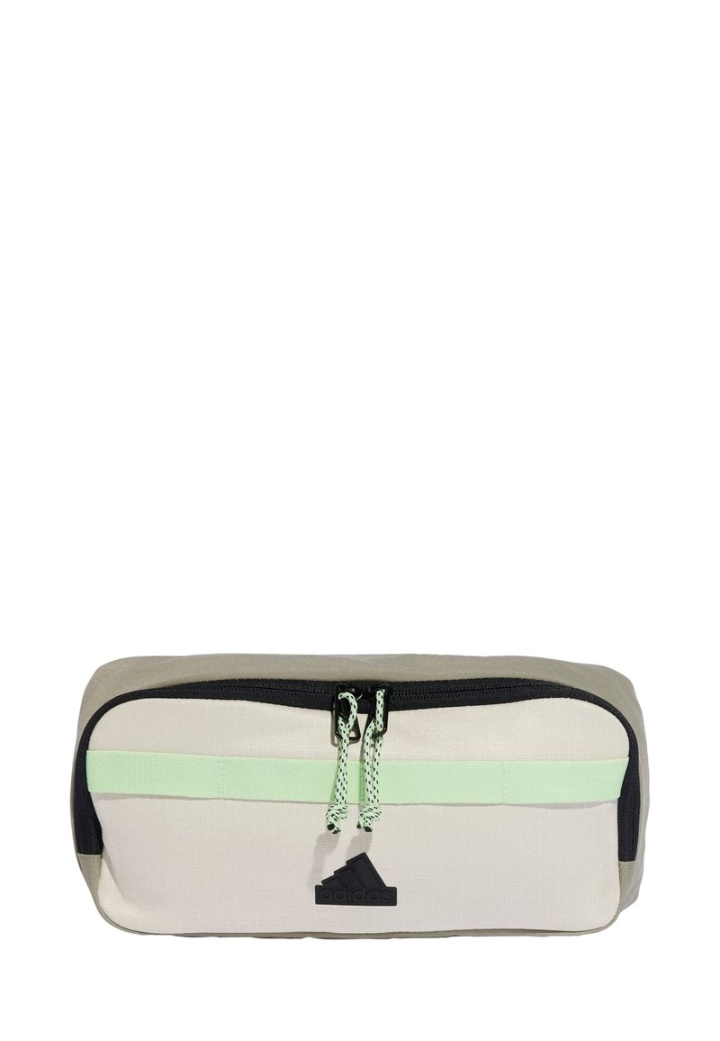 adidas Performance XPLORER WAIST - Riñonera - aluminium silver pebble semi green spark black