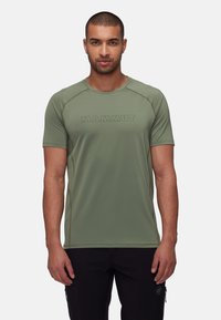 Mammut SELUN LOGO - T-shirt till träning - marsh