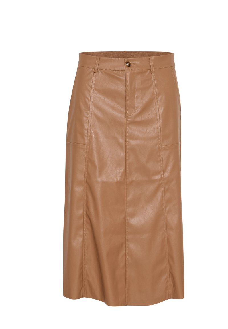 Cream A-lijn rok bruin Cream A-lijn rok bruin