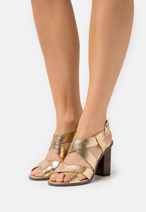 Minelli, Sandales à talons hauts - gold-coloured