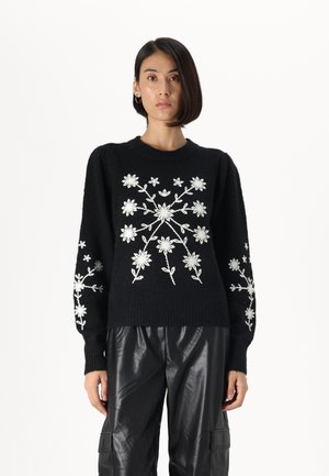 Vero Moda Tall VMGAIA - Svetrík - black/birch