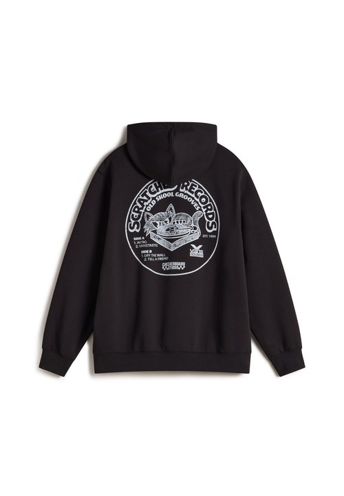 Vans SCRATCHED RECORDS - Jersey con capucha - black — photo 6