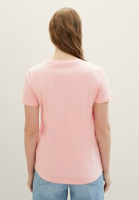 TOM TAILOR DENIM Basic póló - crystal pink