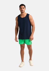 Petrol Industries LOGO SINGLET CLAMVIEW - Linne - navy blue