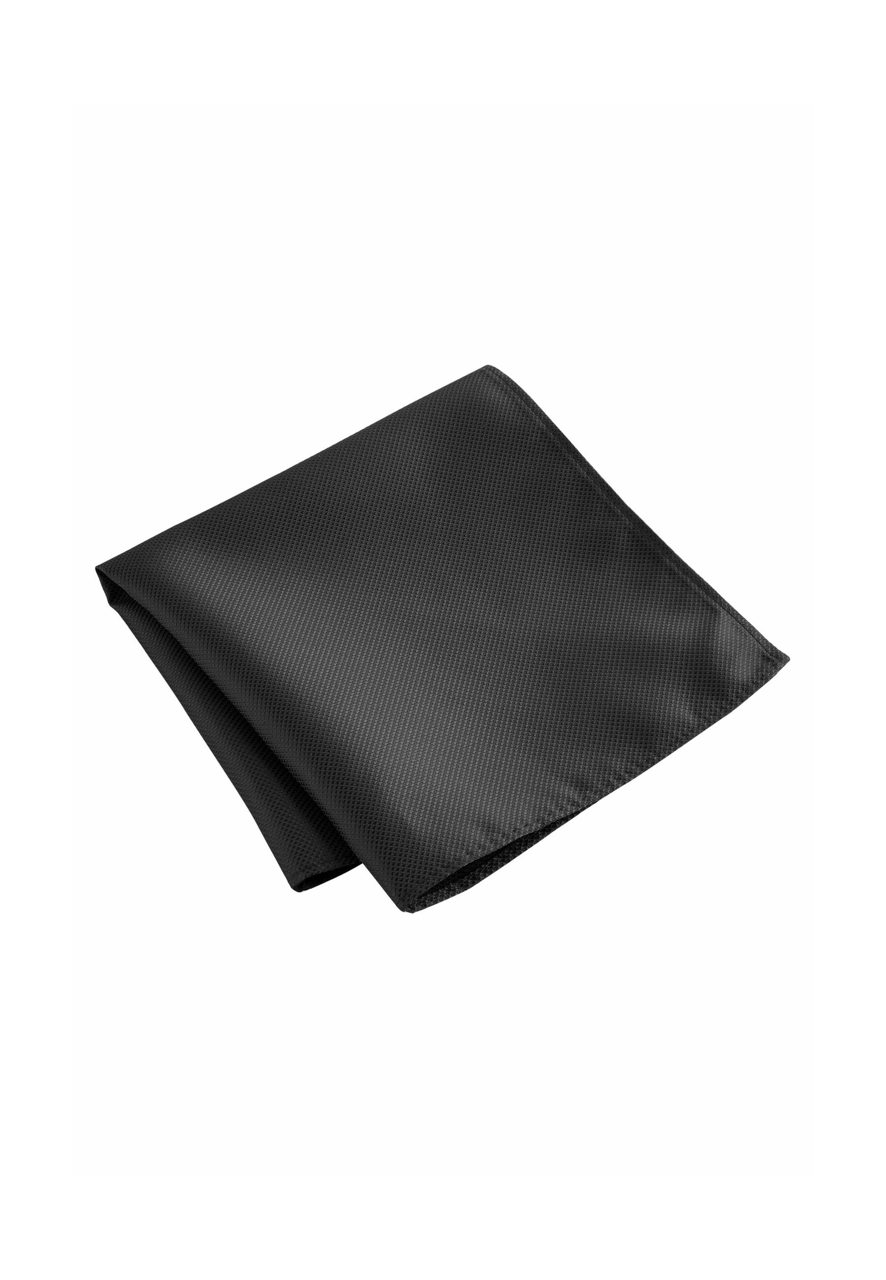 Pochette De Costume Ashear En Soie Vert Foncé – Carré Laminé Main, Comme Neuf