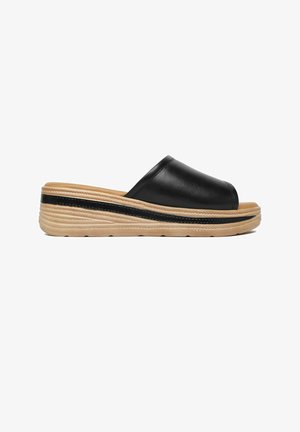 Lasocki, LASOCKI WOMEN'S FLIP-FLOPS BLACK - Mules med hæl - black