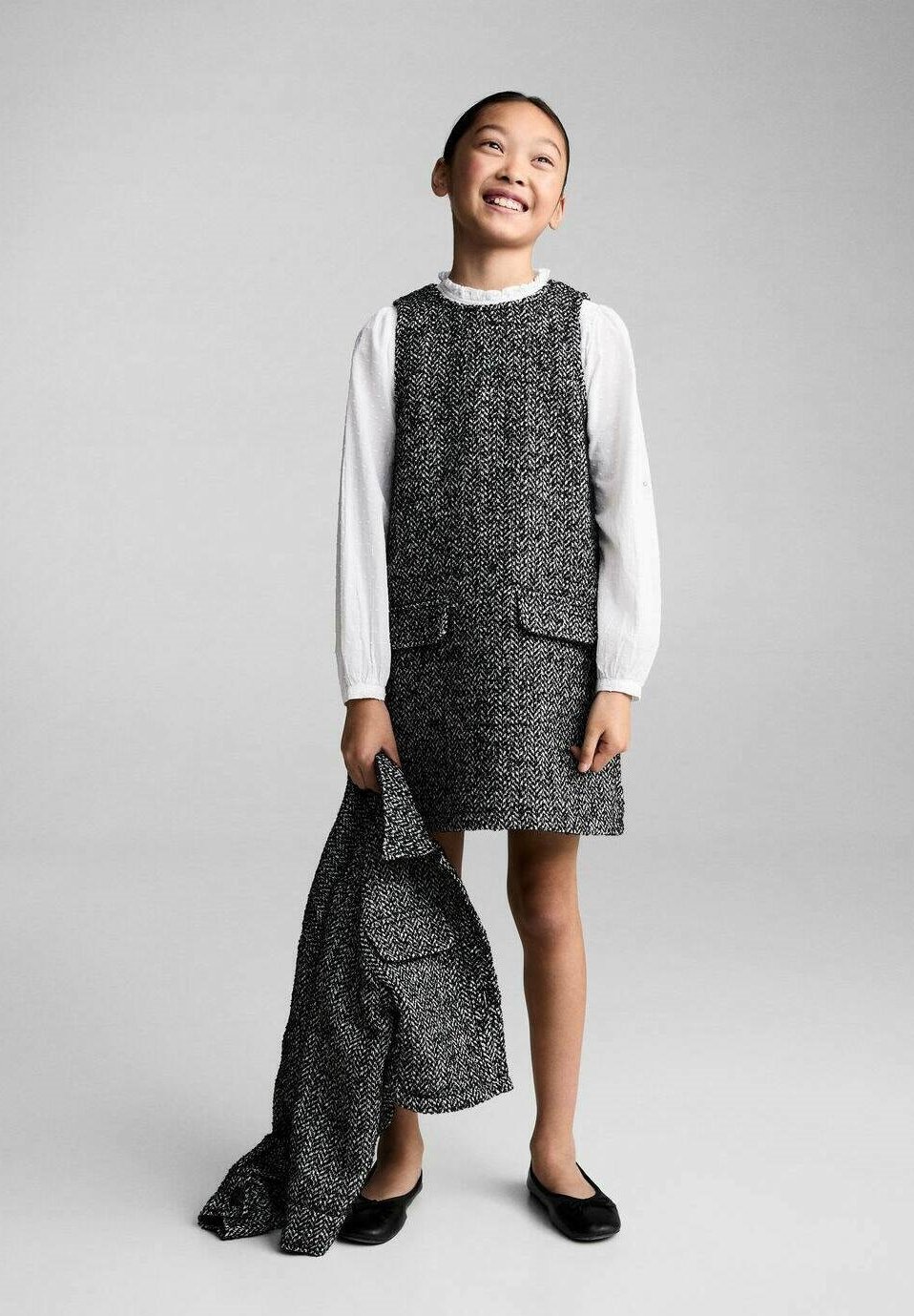 Mango Kids Vestito casual black/nero Zalando