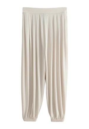 Next, PETITE FIT - SLINKY PLEATED BALLOON TROUSERS - Nadrágok - neutral