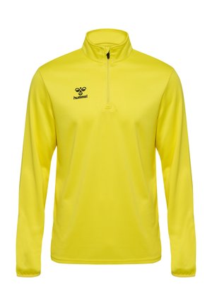 ESSENTIAL HALF ZIP - Langarmshirt - blazing yellow