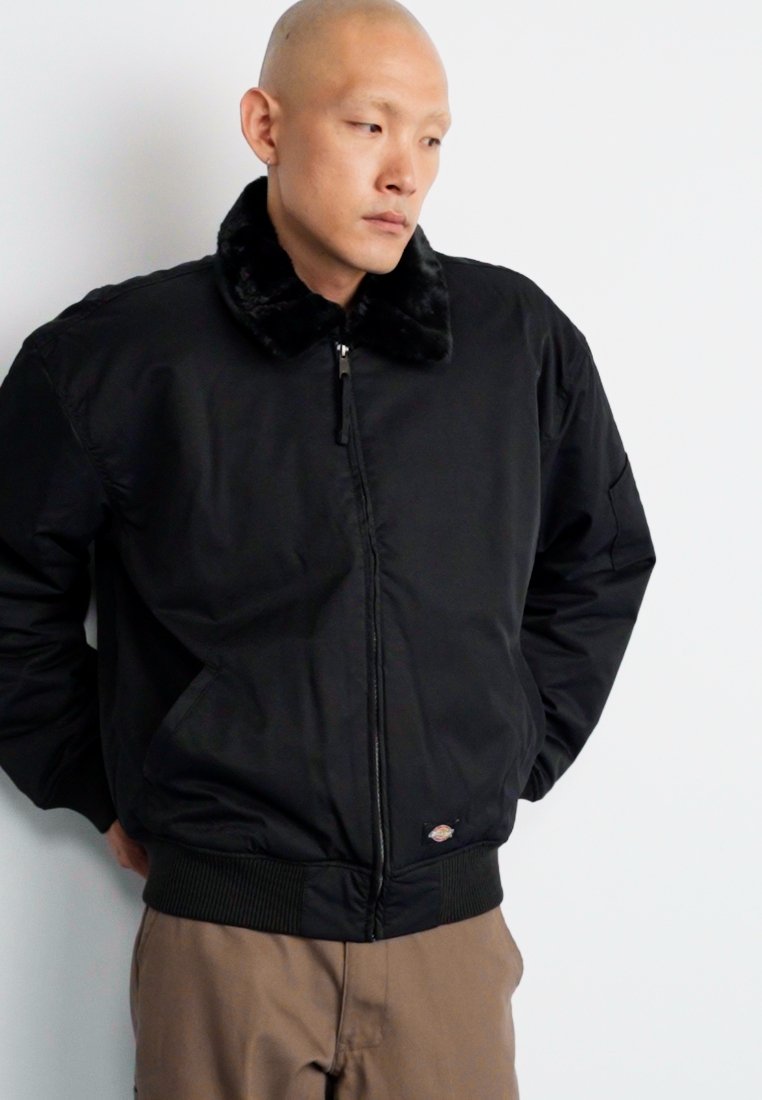 Dickies COALFIELD FLIGHT JACKET - Chaquetas bomber - black/negro