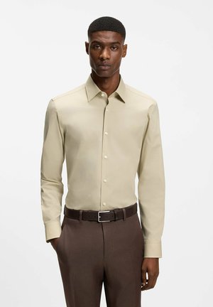 Formal shirt - open beige six