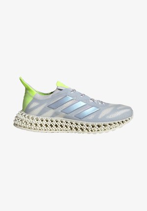 4DFWD 3 - Neutral running shoes - dash grey silver violet lucid lemon