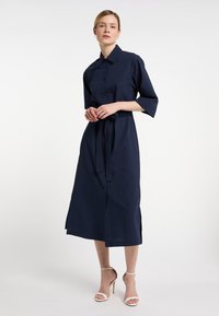 Robe Chemise Darling - Taille 8 - Marine à Manches Cloche - Neuve Sans étiquette