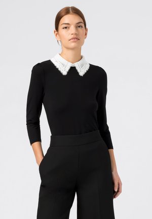 3/4 SLEEVE - Bluse - schwarz