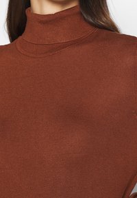 VILA Stickad tröja - brown