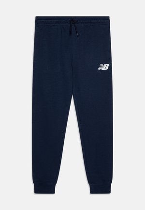 New Balance STACKED LOGO - Pantaloni sportivi - navy