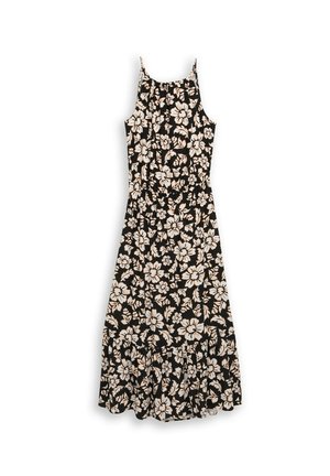 TOM TAILOR, Vestito lungo - black big flower design