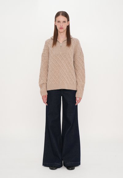 CLOSED TROYER LONGSLEEVE - Pulóver - clay beige