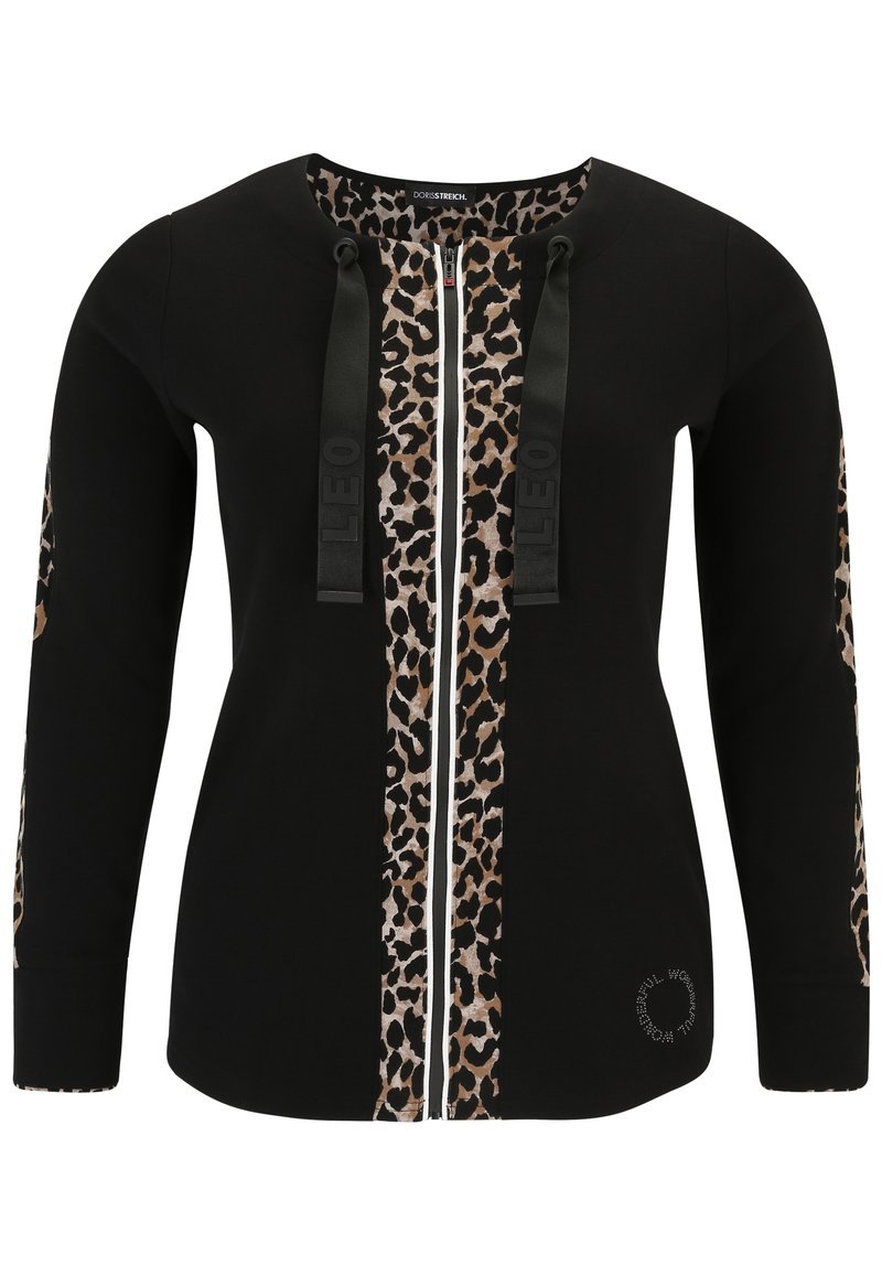 DORIS STREICH Zip up Sweatshirt Creme white Zalando de