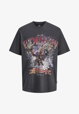 Jack & Jones, JORBAND - Nyomott mintás póló - asphalt
