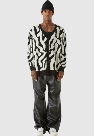 SENSE AOP - Gilet - whitesand black