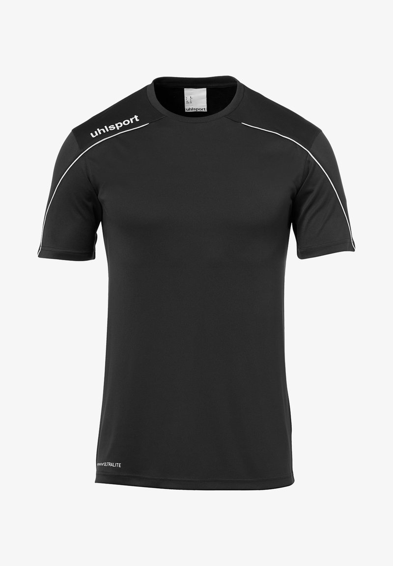 uhlsport STREAM - T-shirts print - schwarz weiß