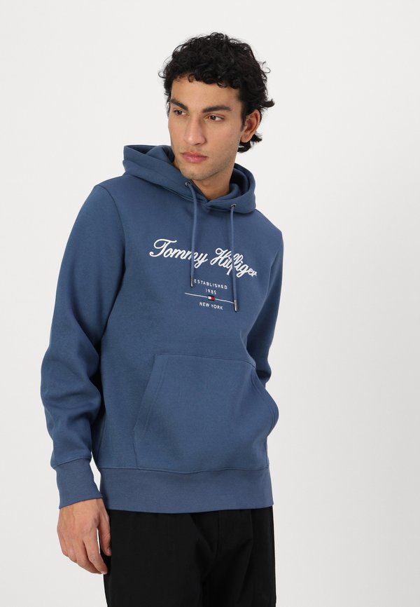 SCRIPT LOGO HOODY - Sweatshirt - aegean sea4