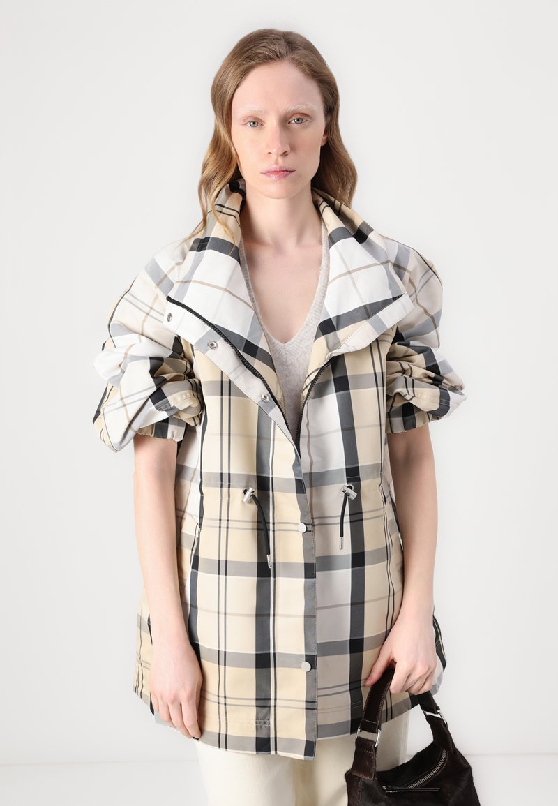 Barbour SURI CHECKED Light jacket safari/sand
