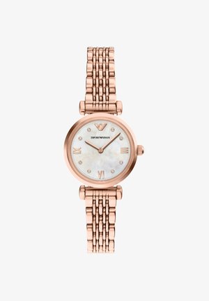Emporio Armani, EMPORIO ARMANI WOMEN TRADITIONAL WATCHES - Uhr - rose gold coloured