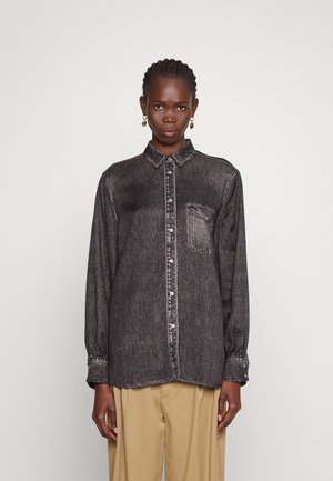 rag & bone LIQUID MIRAMAR MAXINE SHIRT - Μπλούζα - grey