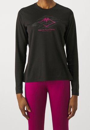 T-shirt à manches longues - black
